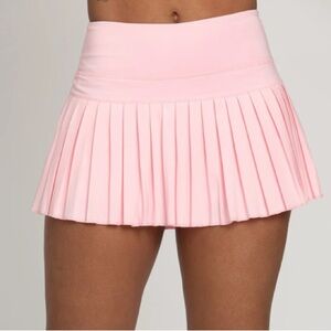 Gold hinge skirt in pink
